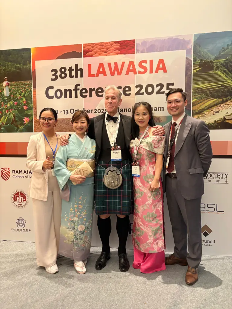 Cùng luật sư Nhật Bản, Úc và Hồng Kông tại LAWASIA 2025